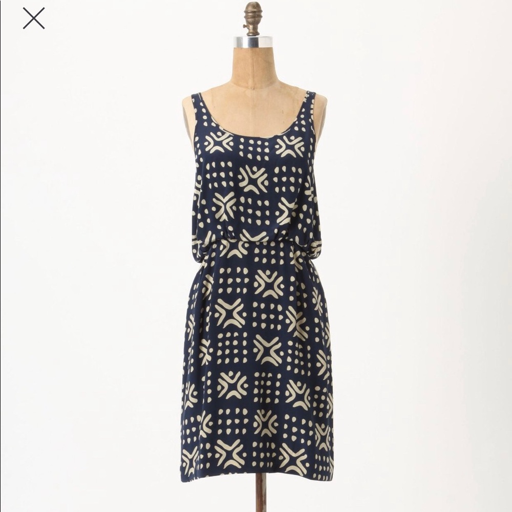 Anthropologie Gameboard Dress Sariah 8